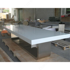 Pittsburgh Design Staron Solid Surface 12ft Conference Room Table