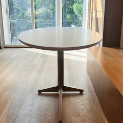 Oval Shaped Corian Coffee Tea Table Modern Lounge Home Furniture