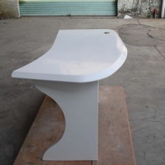Hanex Solid Surface White Staff Workstation Office Desk Home Furniture