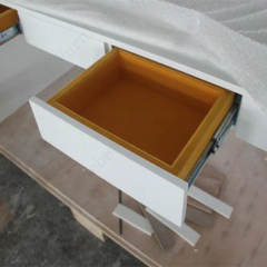 Small Mini Size Round Corner Boss Office Desk Modern U Shape Game Table