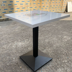 Commercial Furniture Restaurant Tables Modern Corian Stone Dining Table