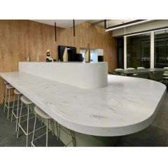 Modern Corian Solid Surface Bar Counter Stools for Kitchen Island