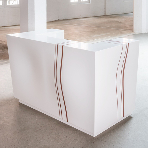 Medical One-Stop Service Corian Table Reception Office Fitness Front Desk