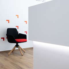 Medical Clinic Dental Health Care Corian Reception Desk U Shape Counter