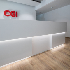 Medical Clinic Dental Health Care Corian Reception Desk U Shape Counter