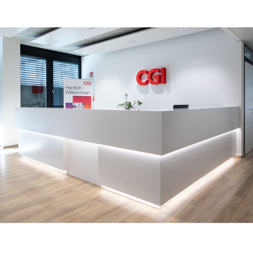 Medical Clinic Dental Health Care Corian Reception Desk U Shape Counter