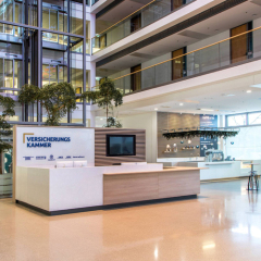 U Shaped Corian Solid Surface Stone Led Sectional Bar Counter for Hotel