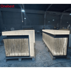 Hanex Solid Surface Bar Countertop Warm White Led Waterproof Bar Counter