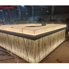 Hanex Solid Surface Bar Countertop Warm White Led Waterproof Bar Counter