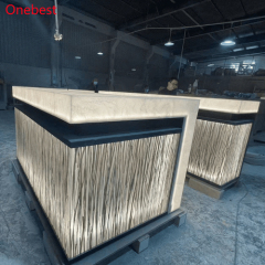 Hanex Solid Surface Bar Countertop Warm White Led Waterproof Bar Counter