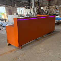 Business Enhancement Reception Desk Project Led Solid Surface Counter