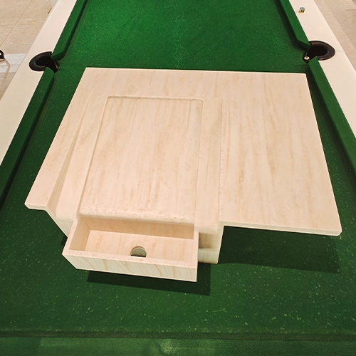 Custom Corian Color Nightclub and Hotel Furniture Wash Room Bathroom Sink