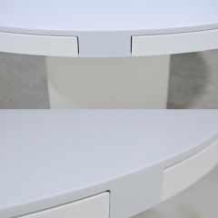 Multi-functional Design Corian Dining Table Oval Shape Coffee Tables