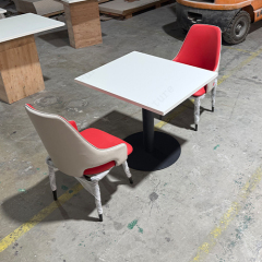 Modern Luxury Corian White Dining Tables for Hotel/Restaurants/Outdoors