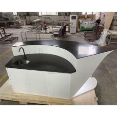 Home Stone Bar Counter Interior Led Boat Shape Bar Furniture Stools