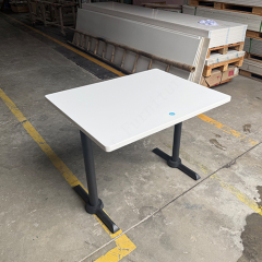 The Disabilities ADA Corian Solid Surface Dining Table Rectangle Cafe Tables