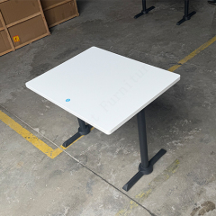 The Disabilities ADA Corian Solid Surface Dining Table Rectangle Cafe Tables