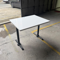 The Disabilities ADA Corian Solid Surface Dining Table Rectangle Cafe Tables