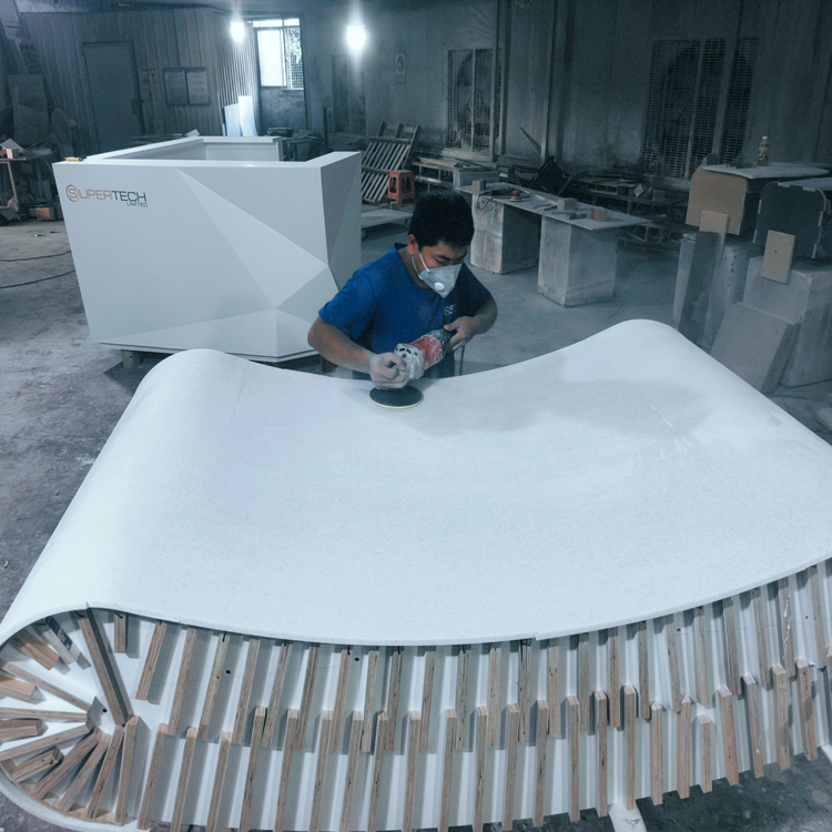 Meet the Onebest Furniture Solid Surface Skill Makers Series-Mike Chen