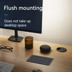 Hot Export UK Electric Socket Recessed Desk Table Power Socket USB Furniture Desktop Multifunctional Universal Socket