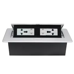 Factory Customized Hot Pop Up Power Socket Table USB Power Socket Desktop Multifunction Pop Up Power Socket