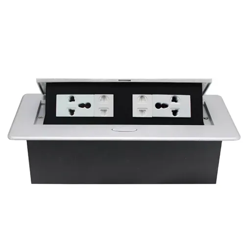Factory Customized Hot Pop Up Power Socket Table USB Power Socket Desktop Multifunction Pop Up Power Socket