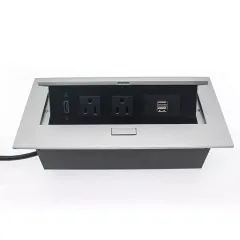 New Style Multi-functional Pop Up Socket Desktop Wireless Power Outlet Socket Kitchen 6 Ways With Switch 10a Socket