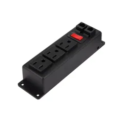 Canada 15A Surge Protector Socket Outlet Conference Recessed Power Double Socket Desktop Power Extension Socket