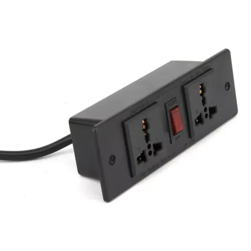 Universal Office Desk Power Strip Charger Universal Outlet From 100v-240v Power Sockets Extension Cord Plug Socket