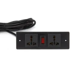 Universal Office Desk Power Strip Charger Universal Outlet From 100v-240v Power Sockets Extension Cord Plug Socket