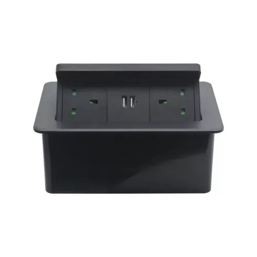 Hot Export UK Electric Socket Recessed Desk Table Power Socket USB Furniture Desktop Multifunctional Universal Socket