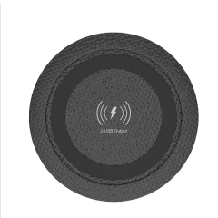 Pop Up Socket Usb Charger, Tabletop Qi Wireless Charger Hidden Sofa Wireless Charger with USB Port