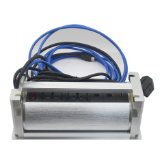 Cutomized Flip up universal socket with switch CAT6 network