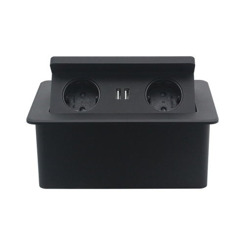 Factory Wholesale EU Phone Fast Wireless Charger 250V Socket With USB Port 16A Socket Sofa Hidden Safe Outlet