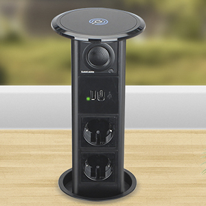 Penaumatic Pop up with 15W QI