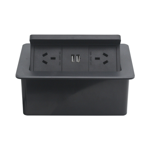 Gaost au standard flush mounting electric office safety ABS pop up socket with 15 w wireless charger
