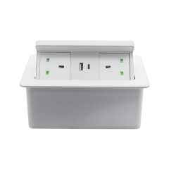 Kenya standard UK power socket wire cable storage box wireless charger with usb a type c charging