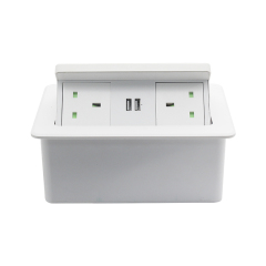 Hot sell UK power socket wire cable storage box wireless charger with uk plug