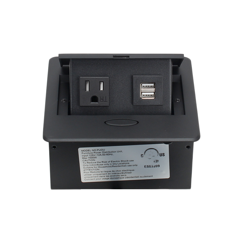 American standard desk mounted outlet worktop hidden US power pop up ...