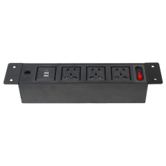 Factory tabletop Cat6 cable power strip surge protector power strip with usb plug extension socket