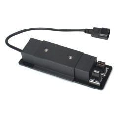 Smart power strip electrical metal power strip table desk HDMI adjustable power strip