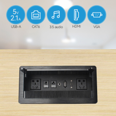 Classic extension power socket sublimation pop socket flip up socket extender