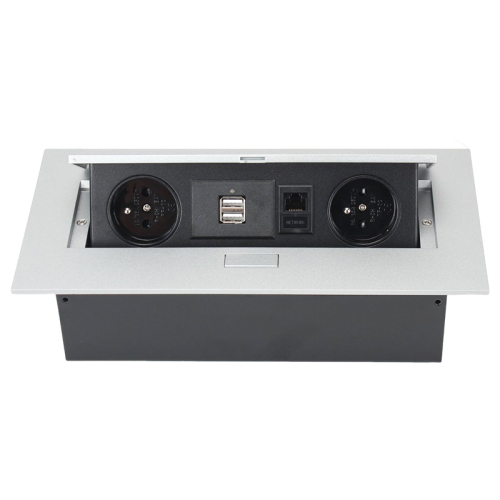 Home Switches and Sockets Desk Power Socket 2 EU Plugs 2 Usb Origin Type Electrical Place Model Voltage