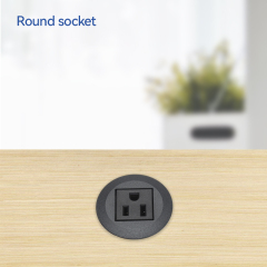 Gaost Mini Desk Power Grommet Outlet Power Hub Build in US Canada power grommet