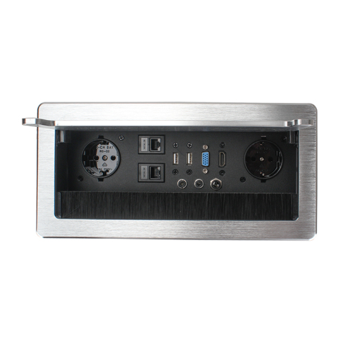 Smart hidden flip up tabletop socket covers eu flip up socket