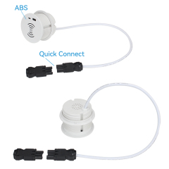 Full Sell Plastic Desktop Wireless Charging Power Grommet With GST Cord