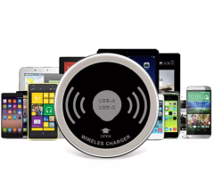 5W/7W/10W 3 In 1 Embedded phone charger with QI wireless charger, Type C USB charger Water proof