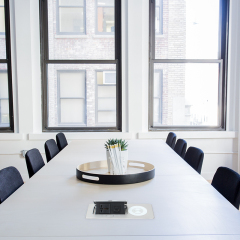 2 Way Desktop Pop Up Power Socket Universal Outlet USB-A+C Charging and Wireless Charging