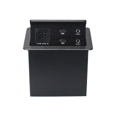 Conference Pop Up Power Socket 1 China Outlet 2 HDMI 2 Audio