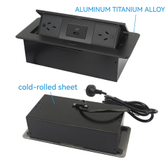 Pop Up Power Socket For Table,AUS Socket With PD20W USB Charging